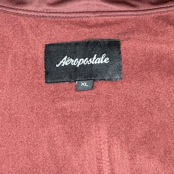 Aeropostale Men’s Burgundy Track Jacket Size: XL, New with Tags - Picture 3 of 6